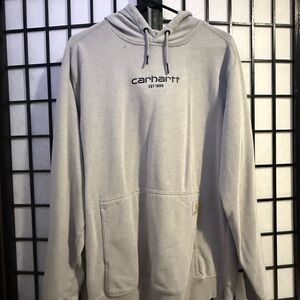 Carhartt Gray Men's Hoodie - Medium
